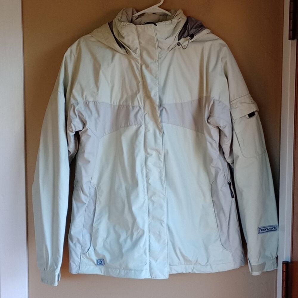 Columbia Base TRX convert waterproof Snow Ski Sherpa double lined Outdoor Jacket